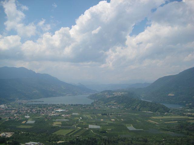 Blick auf den Lago di Caldonazzo.