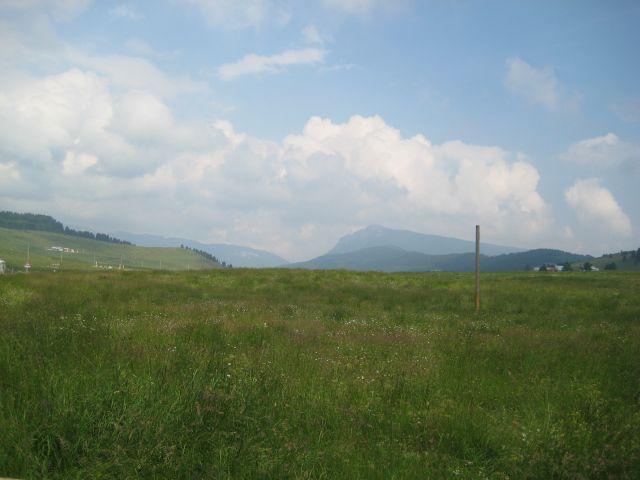 Ausblick auf die Altopiano di Sette Communi.