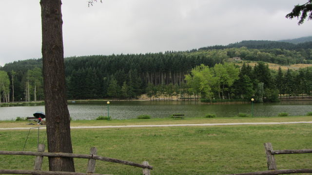 Westanfahrt: Der Lago Acquapartita.