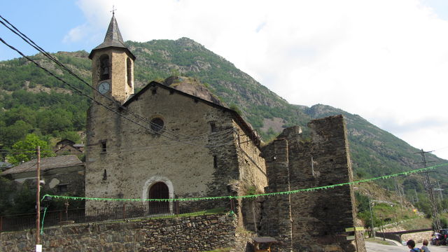 Die Kirche von Tavascan.