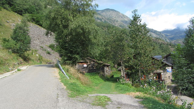 Ein Campingplatz beim Weiler Graus.