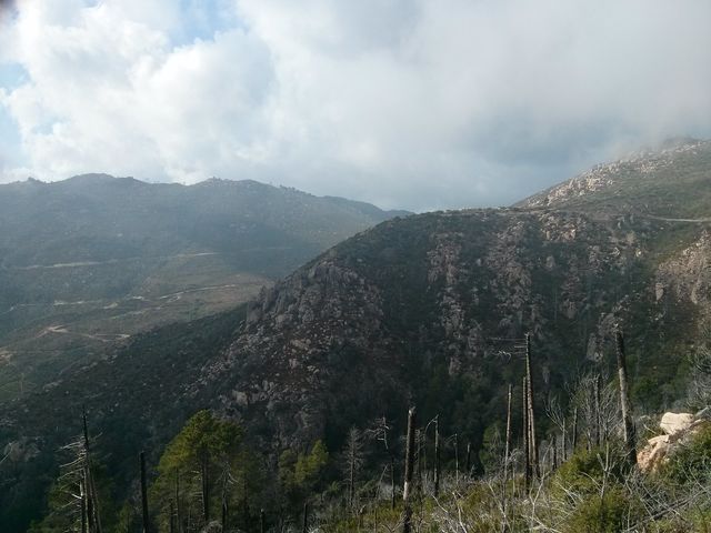 Blick vom Col de Tana Richtung Westen.