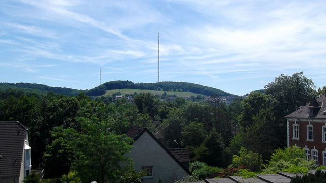 Blick auf den Hordtberg von Velbert-Nierenhof aus.
