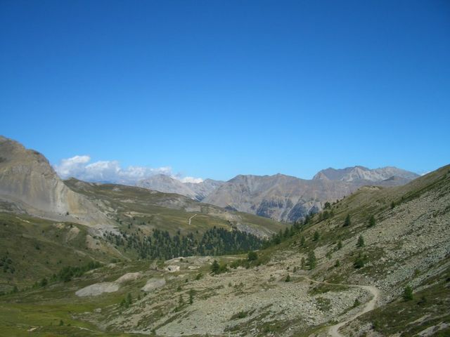 Der Blick Richtung Vallée de la Clarée