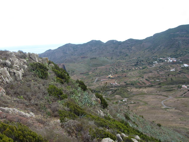 Blick vom Mirador ins Valle del Palmar.