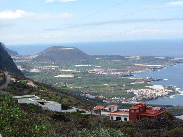 Blick auf die Montaña de Taco.
