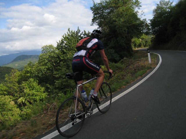 Frisch geteert für den Giro 2007