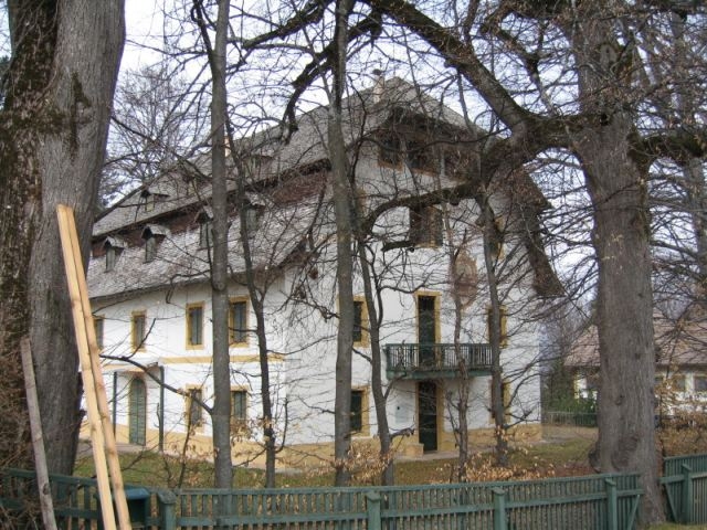 Typisches Haus am Ritten.