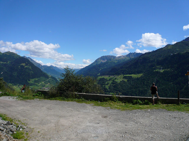 An der Auffahrt zum St. Gotthard....