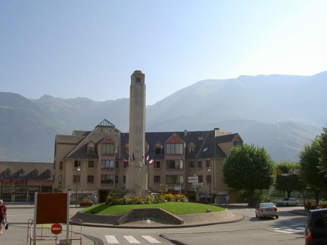 Ortszentrum von St.Jean de Maurienne. Startort der dritten Etappe