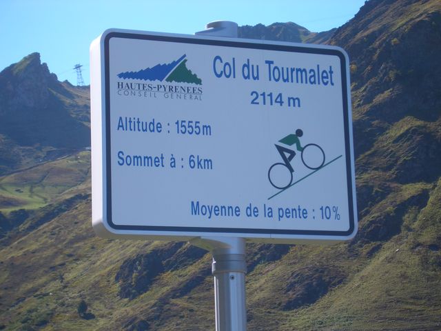 Col du Tourmalet (W) Vor La Mongie wird es unangenehm steil.