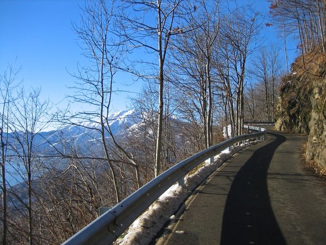 Monte Bre als ideales Winterziel, 10.1.09