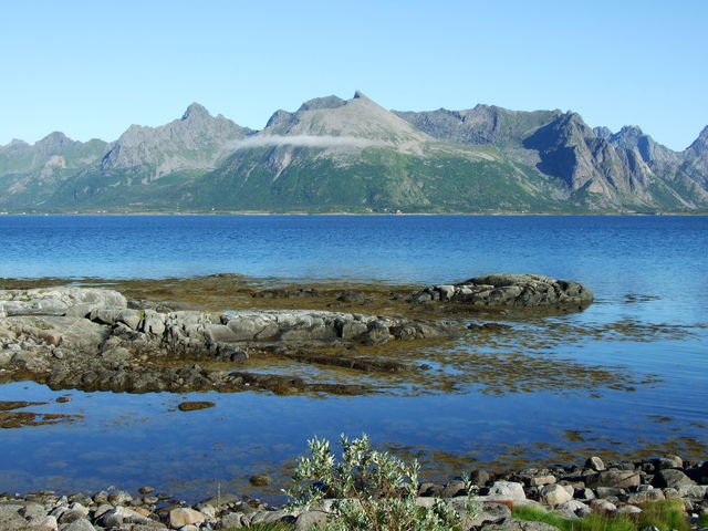 Zwischen Nusfjord und Hamerstad.