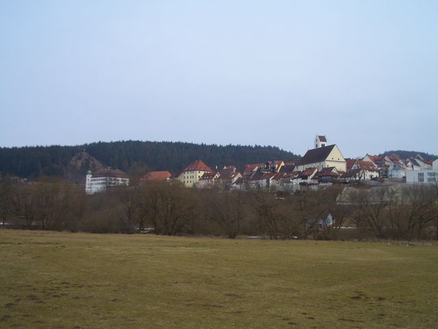 Blick zur Mühlheimer Altstadt