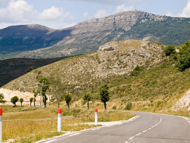 Die Montagne d´Albion stellt die Grenze der Haute Provence zur Drôme dar.
