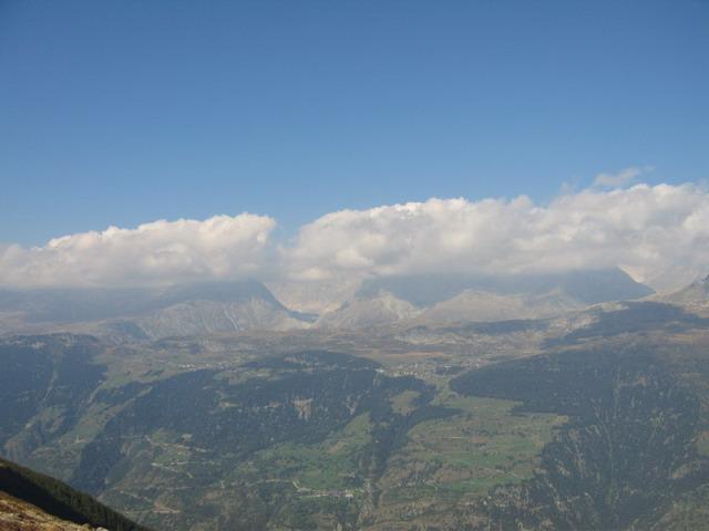 Die Berner Alpen.