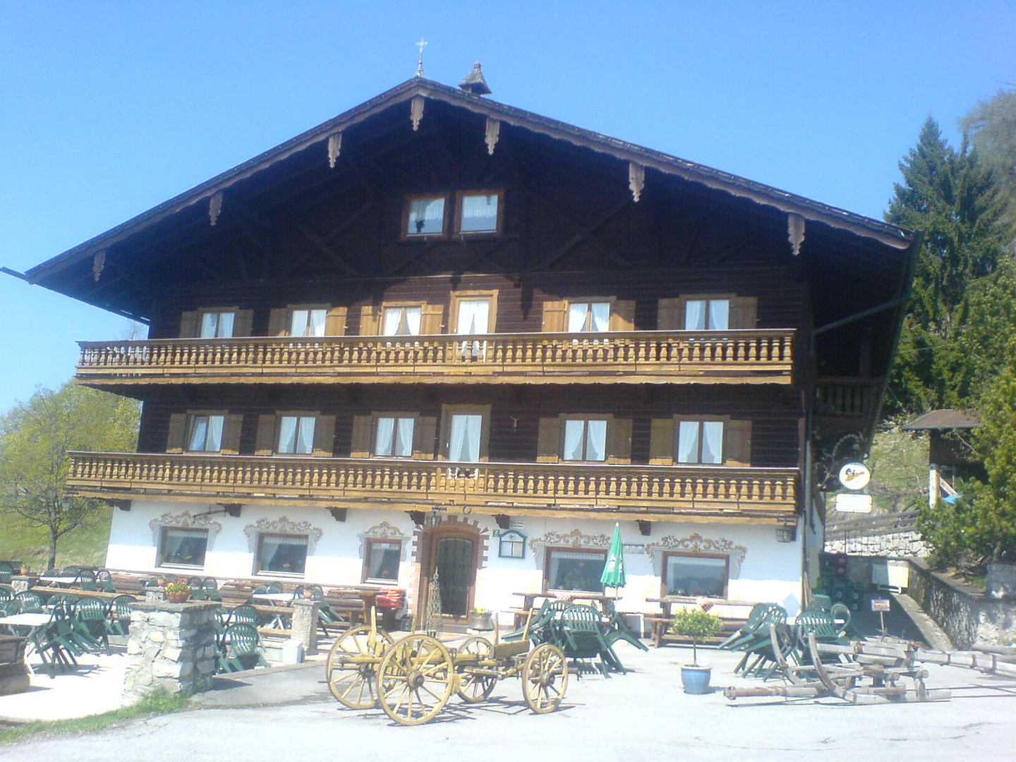 Der Berggasthof Bichlersee