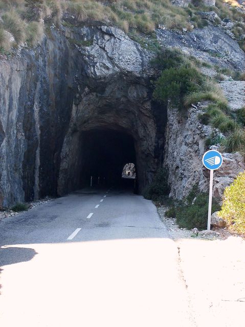 Der Tunnel von der anderen Seite.