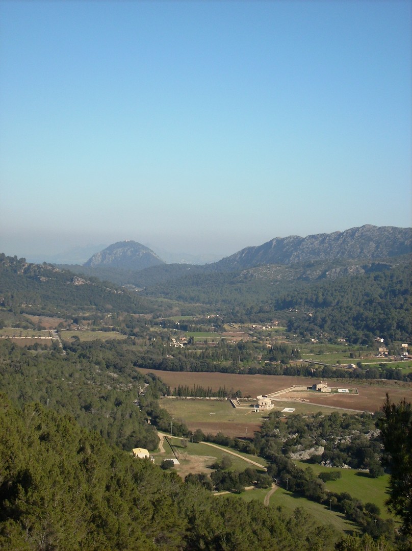 Rückblick aufs Vall de Son March.