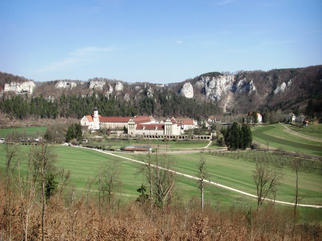 Kloster Beuron im Donautal.