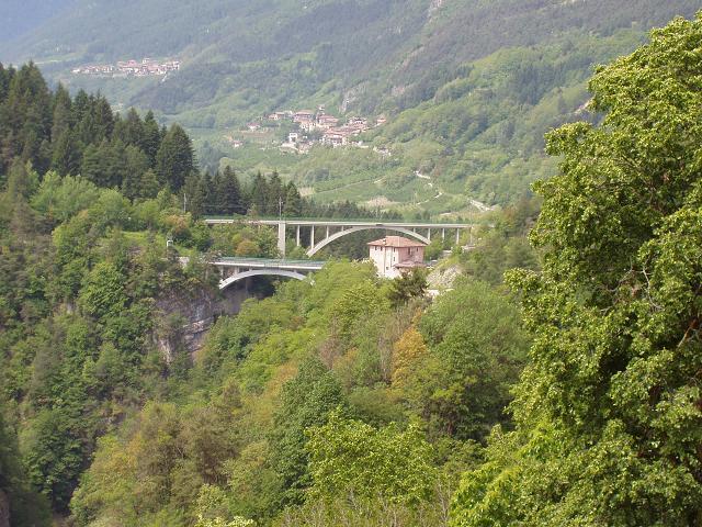 Kurz vor der Ponte Mostizzolo.