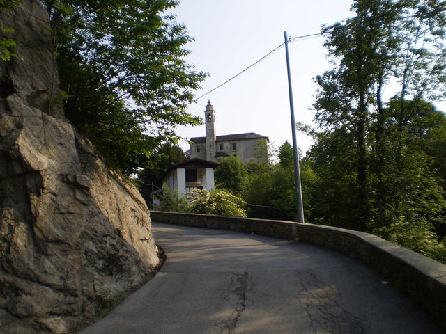 Das winzige Dorf San Fermo.