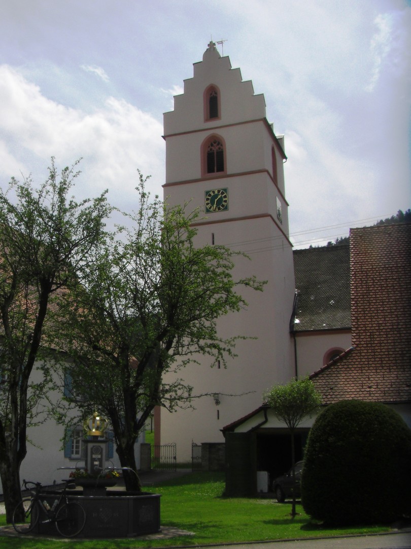 Die Kirche von Egesheim.