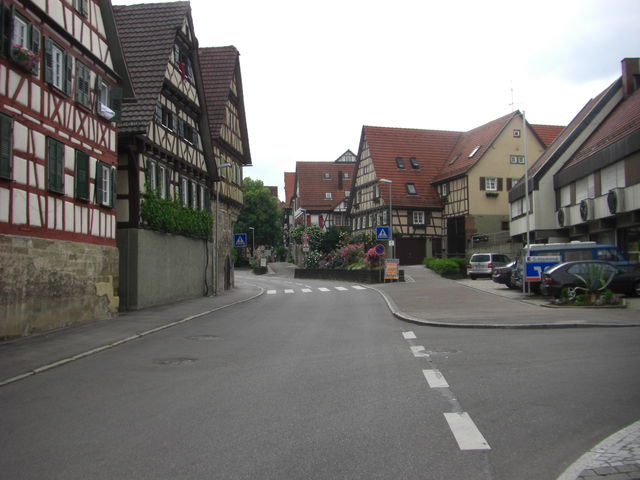 malerische Ortsdurchfahrt Strümpfelbach.