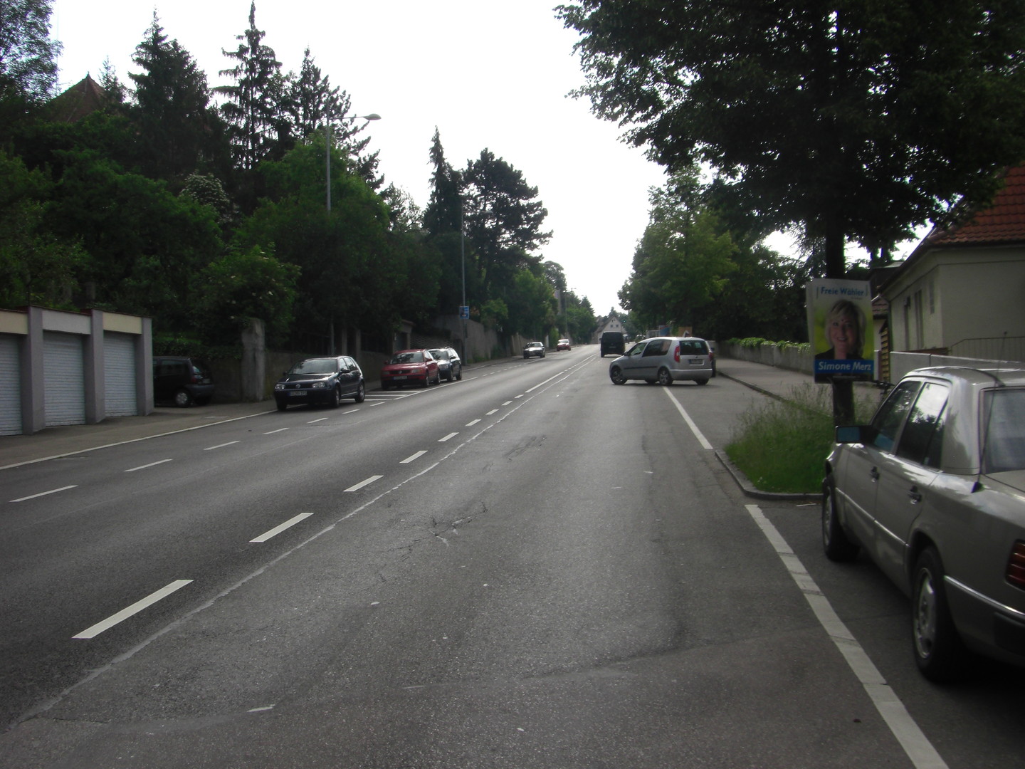 Kurz nach dem Start in der Mülberger Straße