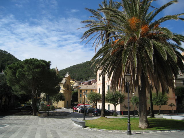 Bonassola vermittelt viel mediterranes Flair.
(März 2009)