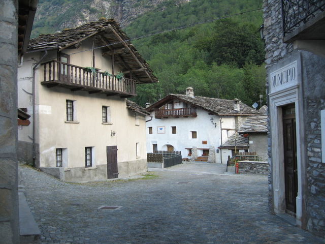 Das Dorf Moncenisio
