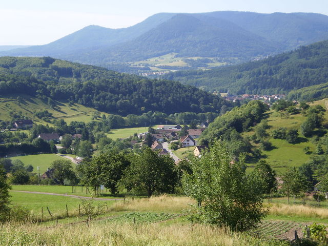 Blick auf Breitenbach.
