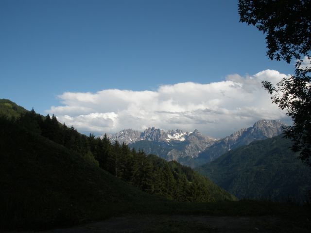 Ausblick zu den Lienzer Dolomiten.