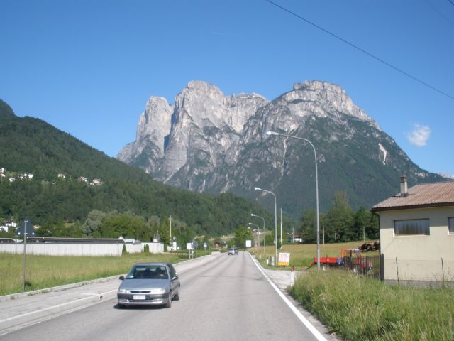 Flachstück in Agordo - Monte San Lucano.