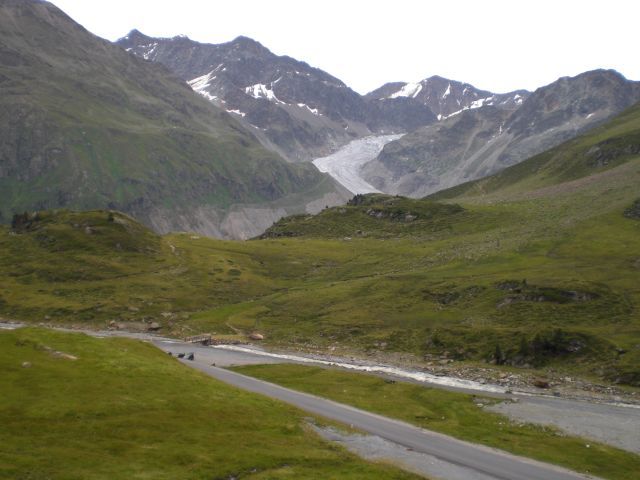 Der Gepatschferner, der zweitgrößte Gletscher Österreichs nach der Pasterze am Großglockner