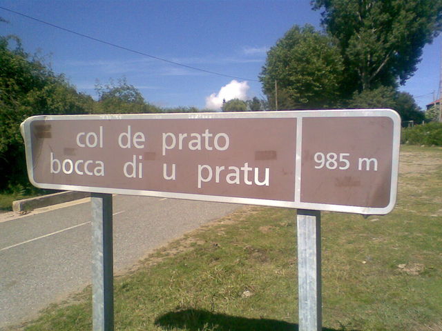 - Prato auf dem Gipfel.