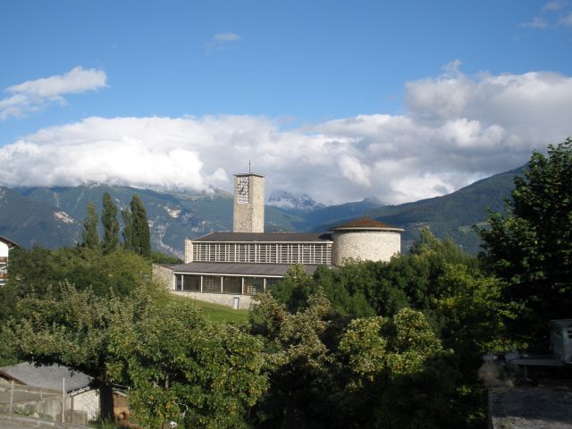 Kirche von Chermignon d'en Haute.
