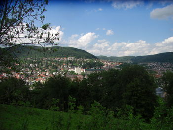 Blick über Albstadt-Ebingen.