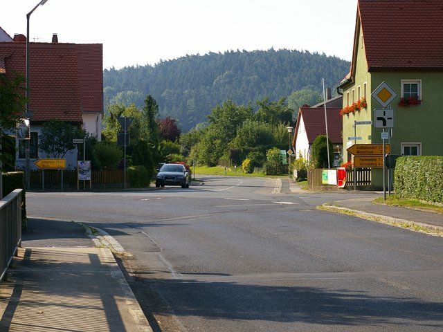 Der Einstieg in die Nordauffahrt in Unteraltenbernheim.