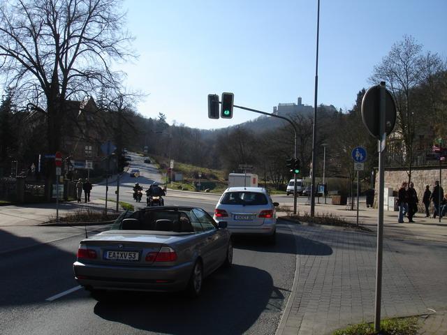 Der Startpunkt in Eisenach.