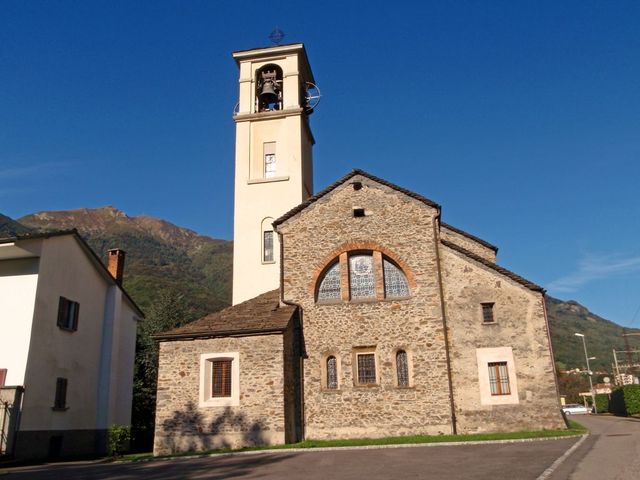 19 Start der Südwestauffahrt zur Alpe di Corgella in Bironico(452m).