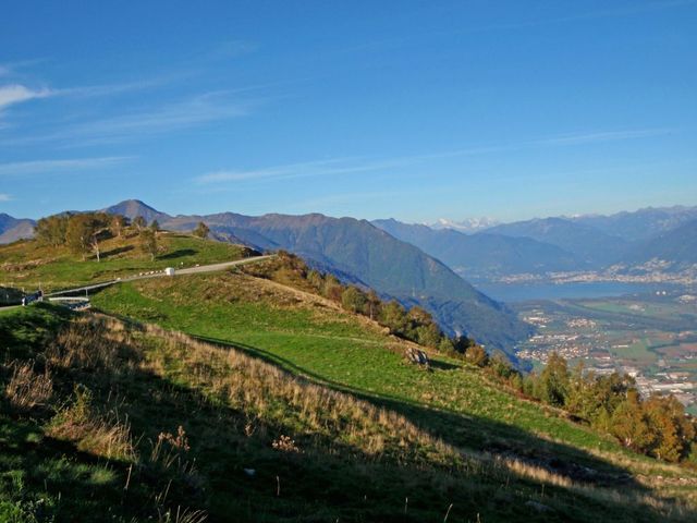 26 prächtiger Aussichtspunkt oberhalb der Alpe Tiglio.