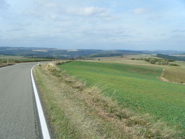 Panorama bei Nordabfahrt.