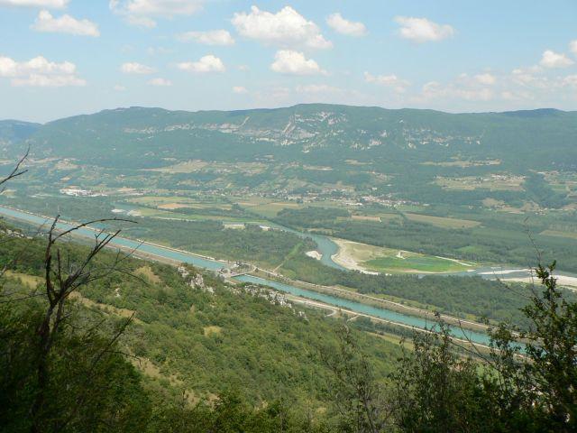 Blick aufs Rhone-Tal