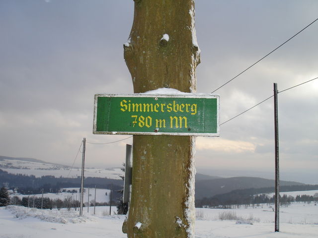 Auf dem Simmersberg.