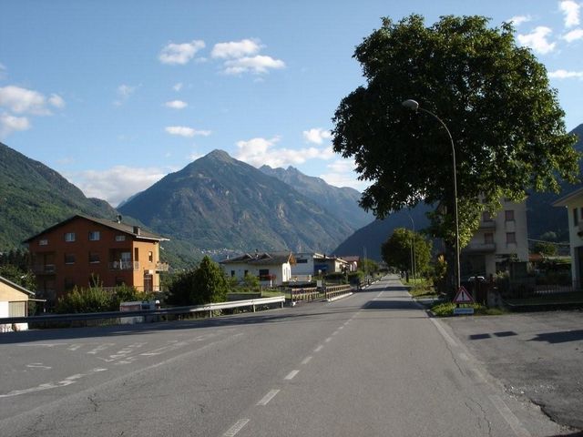 Ein perfekter Radtag im Valtellina am 11. August 2009 bei Mazzo
