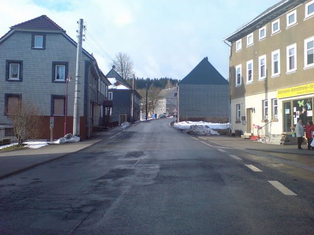 Ortsdurchfahrt Möhrenbach.