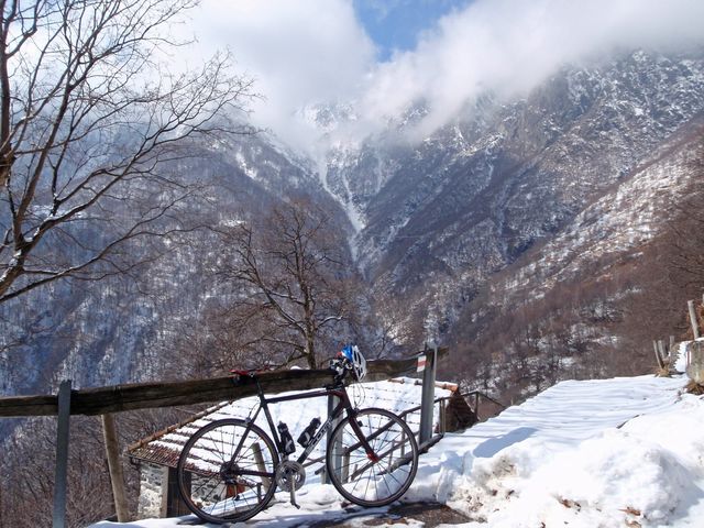 14 Wiederholung Monti di Brissago "triplo" am 12.03.10, Station 1 Cortone