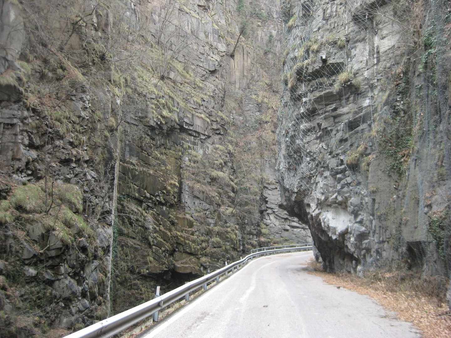 2010 - durch den zweiten Tunnel ersetzter Abschnitt