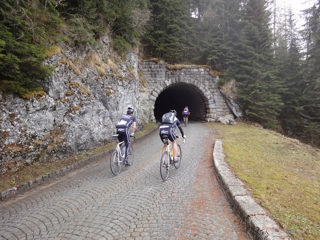 einer der Tunnel